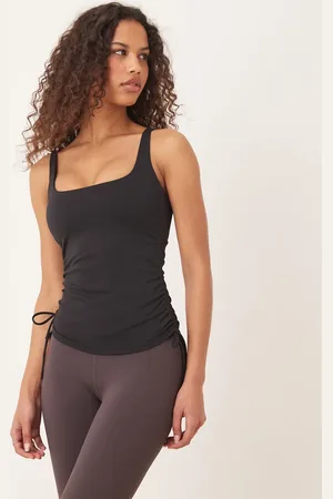 Tala Camiseta negra de tirantes con diseño regulable DayFlex de