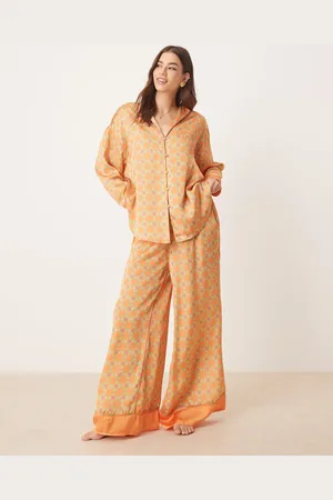 Free People Pijama naranja estampado Dreamy Days de -Morado
