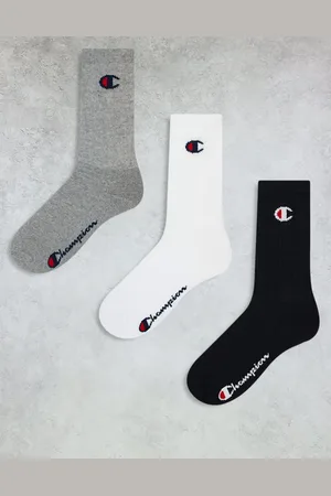 Champion Pack de 3 pares de calcetines deportivos de varios colores de -Multicolor