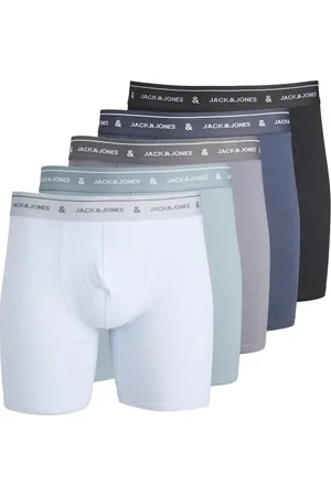 JACK & JONES Calzoncillos bóxer azul mar tormentoso de -Verde