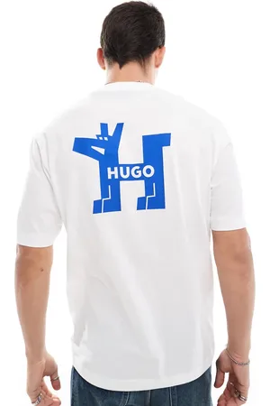 Hugo Blue Camiseta blanca Noladogg de