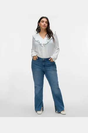 VERO MODA Blusa blanca de