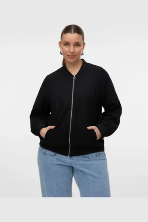 VERO MODA Chaqueta bomber negra de