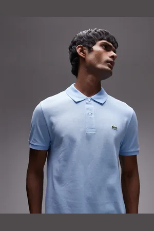 Lacoste Polo de corte slim de piqué con logo de