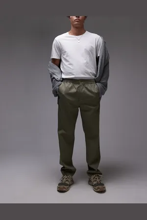 Lacoste Pantalones caqui de pernera recta de