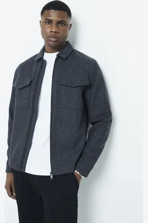 River Island Sobrecamisa con cremallera de