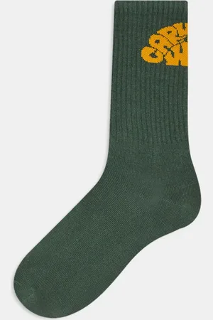Carhartt Calcetines verdes con logo de