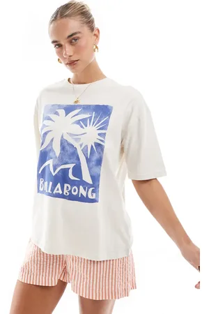 Billabong Camiseta blanca True Tides de
