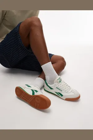 Reebok Zapatillas de deporte blanco hueso y verdes Campio de