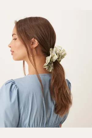 ASOS Coletero abullonado color con estampado de florecitas de -Blanco