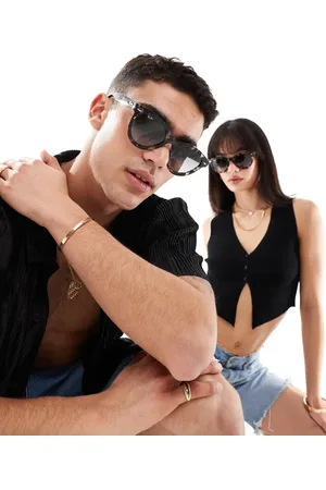 Ray-Ban Gafas de sol grises efecto carey Wayfarer de