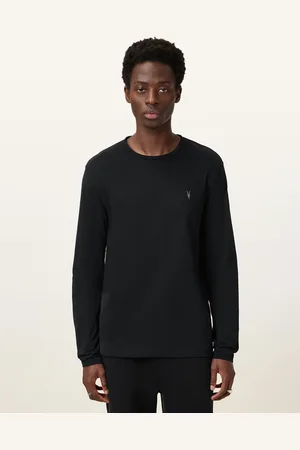 AllSaints Camiseta de manga larga con cuello redondo Brace de