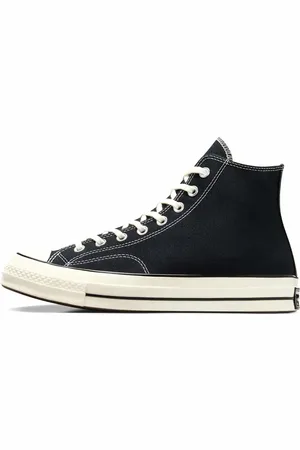Converse Zapatillas de deporte negras Chuck 70 Hi de Wide Fit