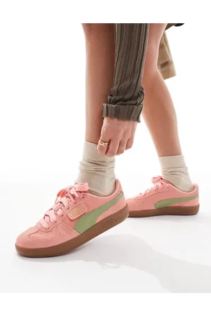 PUMA Zapatillas de deporte rosas y verdes Palermo de