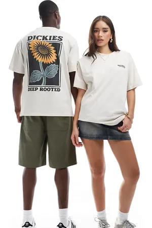Dickies Camiseta con estampado trasero gráfico de girasol exclusiva en ASOS de