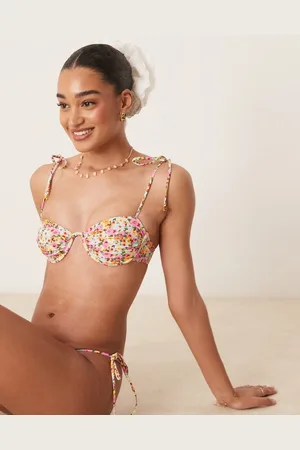 Wild Lovers Top de bikini con aros Tropicana de