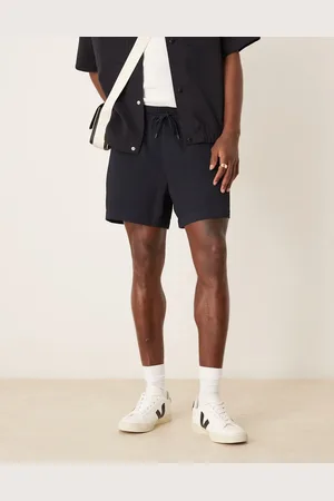 ASOS Pantalones muy cortos de punto gofrado de