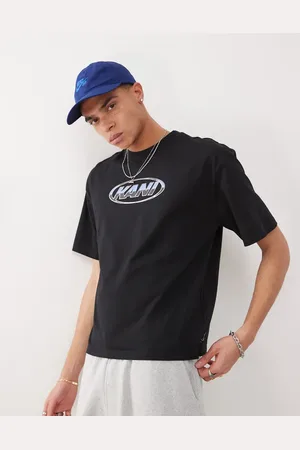 Karl Kani Camiseta corta negra Signature Chrome de