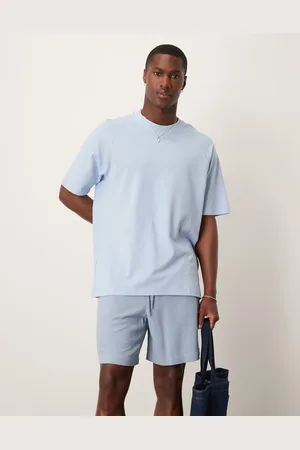 MANGO Camiseta pálido holgada de mezcla de lino de