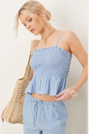 Iisla & Bird Top playero con volante de (parte de un conjunto)