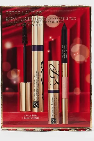 Estée Lauder Set de regalo de 3 productos con rímel Sumptuous Extreme de Estée Lauder (ahorra un 46%)-Negro