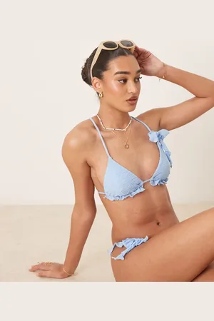 Wild Lovers Top de bikini triangular Blue Lagoon de