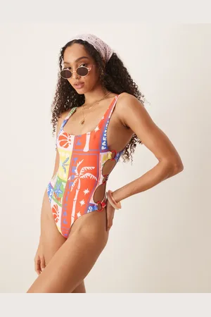 ASOS Trikini con estampado variado veraniego Trinny de -Multicolor