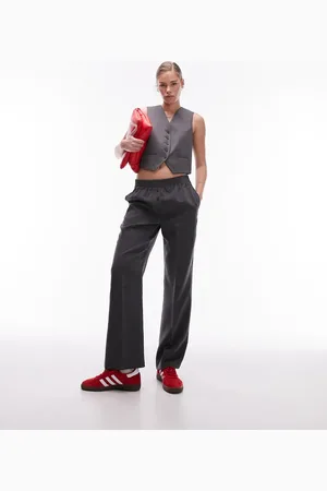 Topshop Chaleco de traje de corte sartorial slim de