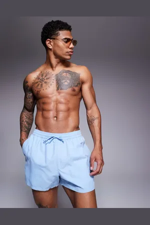 ASOS Shorts de baño cortos azules de