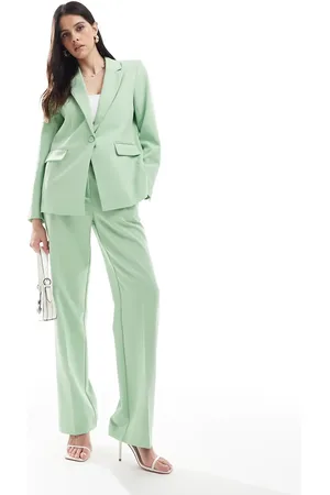 Y.A.S Pantalones de sastre verde pálido de (parte de un conjunto)