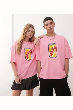 COLLUSION Camiseta con estampado gráfico de lata de refresco de