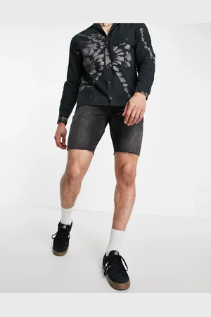 AllSaints Pantalones cortos vaqueros con lavado Switch de