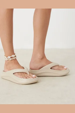 ASOS Chanclas con suela gruesa Fudge de -Neutro