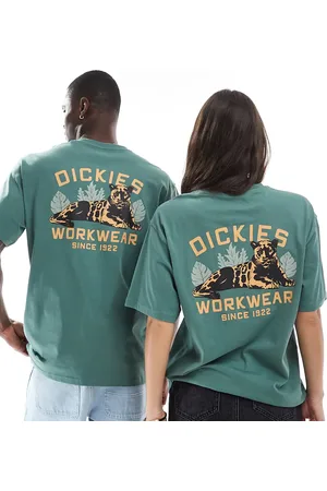 Dickies Camiseta con estampado gráfico de pantera en la espalda exclusiva en ASOS de