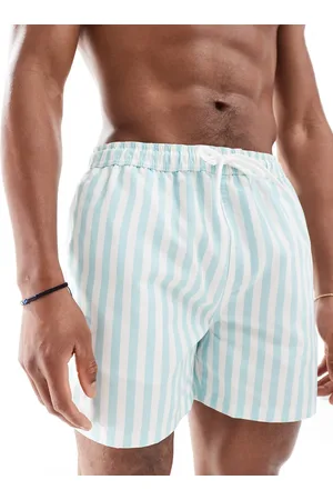 New Look Shorts de baño a rayas Lewis de -Azul