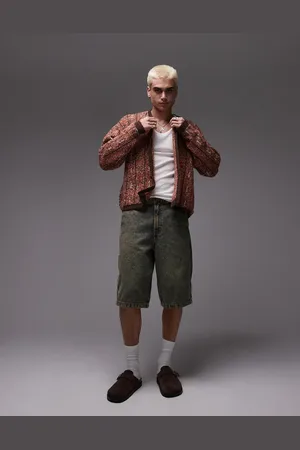 Dickies Pantalones cortos vaqueros azul añil de corte suelto con lavado Madison de