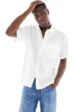JACK & JONES Camisa blanca de sirsaca de Premium