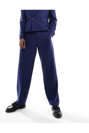 ASOS Pantalones de traje de corte ancho de