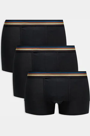 Paul Smith Pack de 3 calzoncillos negros con logo de