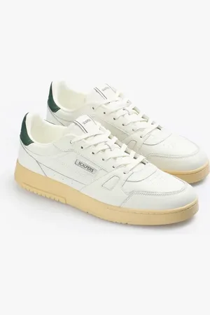 SCALPERS Zapatillas deportivas blanco hueso y verdes Miles de -Multicolor