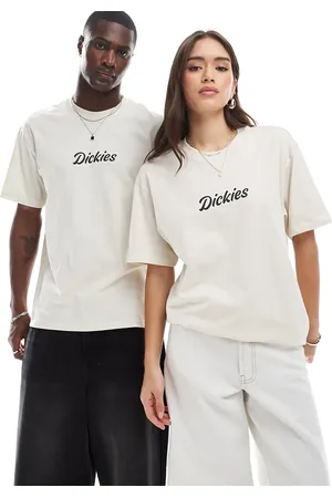 Dickies Camiseta con logo de texto curvado en la parte central del pecho exclusiva en ASOS de