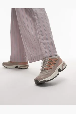 Salomon Zapatillas de deporte grises y rosas ACS + OG de