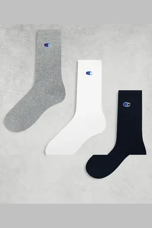 Champion Pack de 3 pares de calcetines deportivos de varios colores de