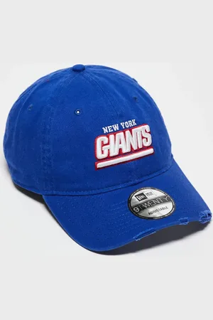 New Era Gorra lavado con diseño desgastado y detalle de los New York Giants 9Twenty de