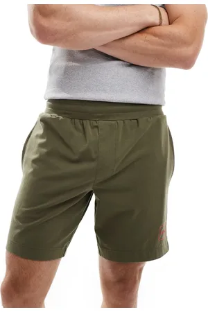 HUGO BOSS Pantalones cortos verdes Laze de HUGO Bodywear
