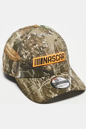 New Era Gorra con estampado de camuflaje Nascar Realtree 9Forty de