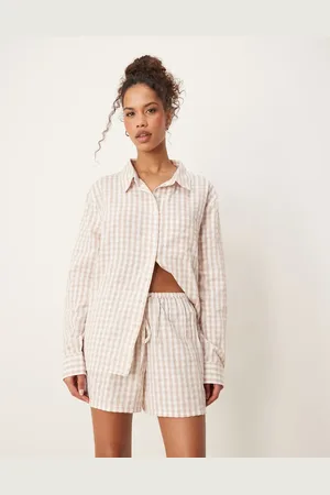 Luna Pantalones cortos de pijama extragrandes de (parte de un conjunto)-Neutro