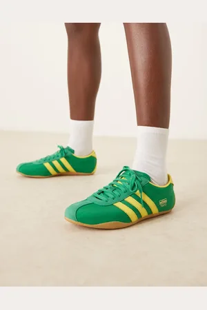 adidas Zapatillas de deporte verdes y amarillas Tokyo de