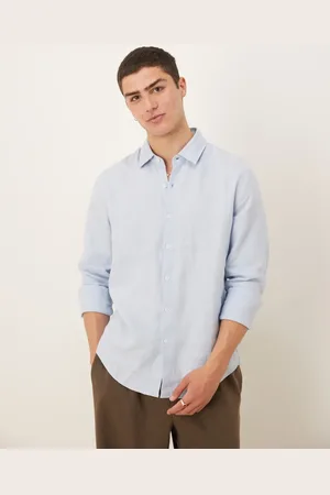 Abercrombie & Fitch Camisa de vestir de lino de