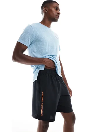 Under Armour Pantalones cortos negros técnicos Wordmark de